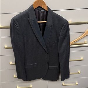 Dolce & Gabbana Charcoal Gray Blazer